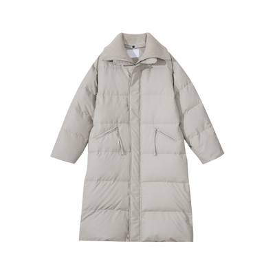 Hualun冬季中长款羽绒服男外套