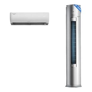 【一室一厅】Gree/格力一级能效变频冷暖家用空调套装正1.5匹+3匹