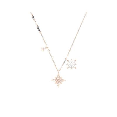 自营SWAROVSKI施华洛世奇女士浪漫星星金色项链时尚轻奢新年礼物