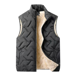 啄木鸟秋冬加绒加厚羊羔绒马甲