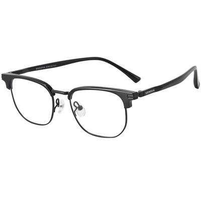 施洛华白鹿同款不规则眉线框眼镜框女近视眼镜防蓝光配镜男SL1162