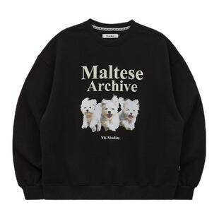 WAIKEIYKSTUDIOS韩国男女春季时尚流行马耳他卫衣MUSINSA