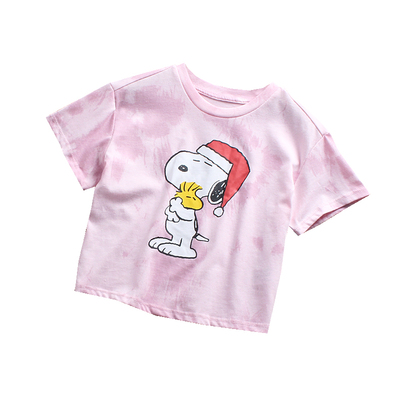 瑕疵童装欧美短袖圆领