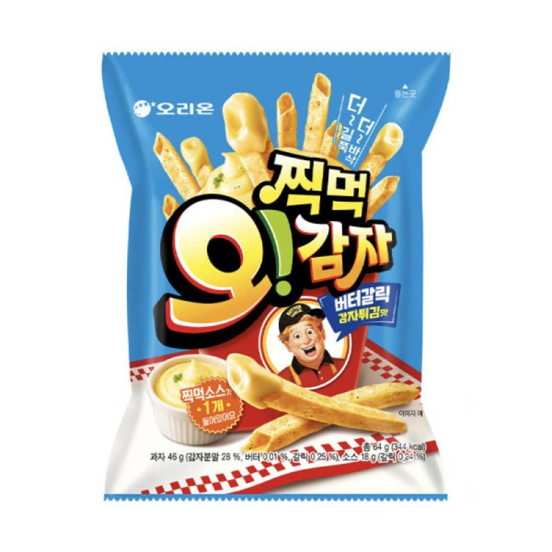 好丽友休闲零食黄油蒜香薯条