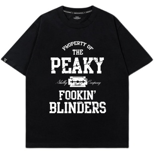 剃刀党t恤夏季美式复古浴血黑帮谢尔比周边宽松大码短袖男女衣服