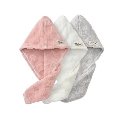 洁丽雅10A抗菌强吸水速干干发帽