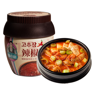 朴小样韩式辣酱拌饭酱朝鲜辣椒酱
