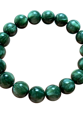 天然绿龙晶手排异象水晶饰品男女