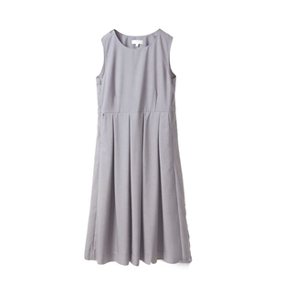 招行孕妇装职业孕妇连衣裙遮肚背心裙工裤招商银行工作服行服灰色