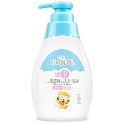 二合一洗发水沐浴露小浣熊新生