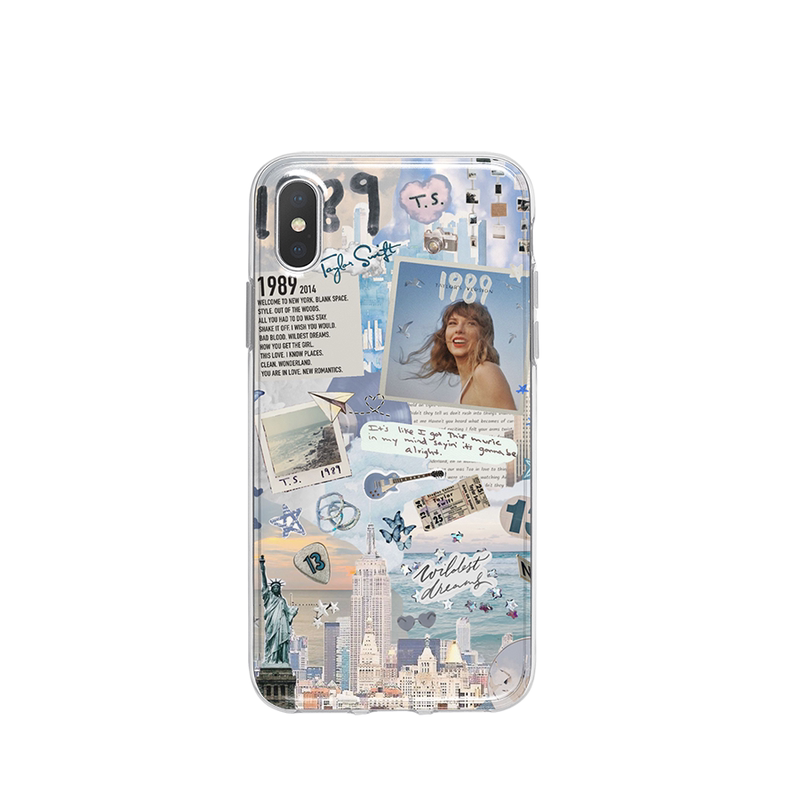泰勒斯威夫特taylorSwift周边适用苹果13promax手机壳简约iphone12软14promax/16/15霉