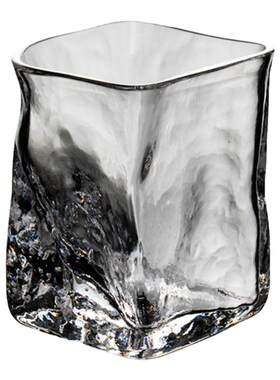 荒木樱子水晶玻璃威士忌烈酒杯