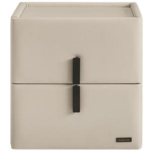 政府补贴全友家居2025新款现代简约床头柜卧室家用置物柜子KD