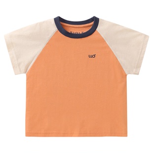 右欧男童纯棉T恤夏季透气短袖上衣儿童凉感抑菌半袖宝宝童装内搭