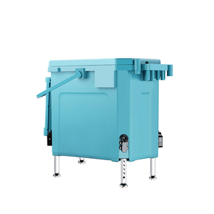 便携28升钓箱带升降腿多功能钓箱一体钓箱钓鱼箱