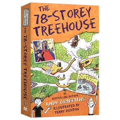 The 78-Storey Treehouse小屁孩树屋历险记进口原版英文书籍