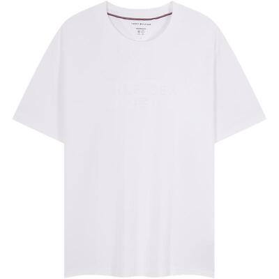 Tommy男装珠地网眼双面布净色T恤