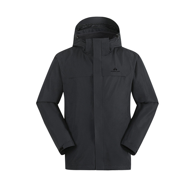 拓路者硬壳朱雀冲锋衣防水登山服