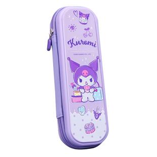 三丽鸥双层笔袋高颜值简约文具袋女生新款小学生一年级铅笔盒儿童幼儿园文具盒女孩铅笔袋文具盒