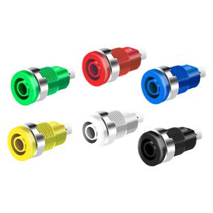 尼龙料高压安全型4mm面板香蕉插座孔4.8mm端子万用表插座