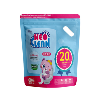 Neo天净膨润土猫砂：20天除臭