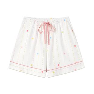 纯棉睡裤女秋春短裤夏季休闲居家女士可外穿家居2026新款夏天裤子