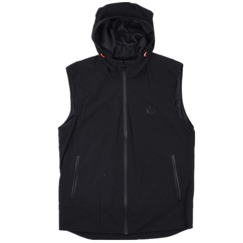 新款比音勒芬专柜正品 男装春夏薄款修身时尚背心马甲外套清仓