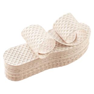 一次性鞋垫女吸汗防臭透气木浆卫生男士运动纸鞋垫光脚神器防滑