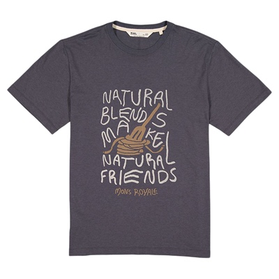 MonsRoyale美利奴羊毛运动T恤户外运动登山徒步宽松舒适透气男款