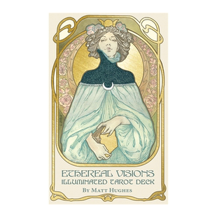 进口正版缥缈愿景Ethereal Visions Illuminated Tarot烫金塔罗牌