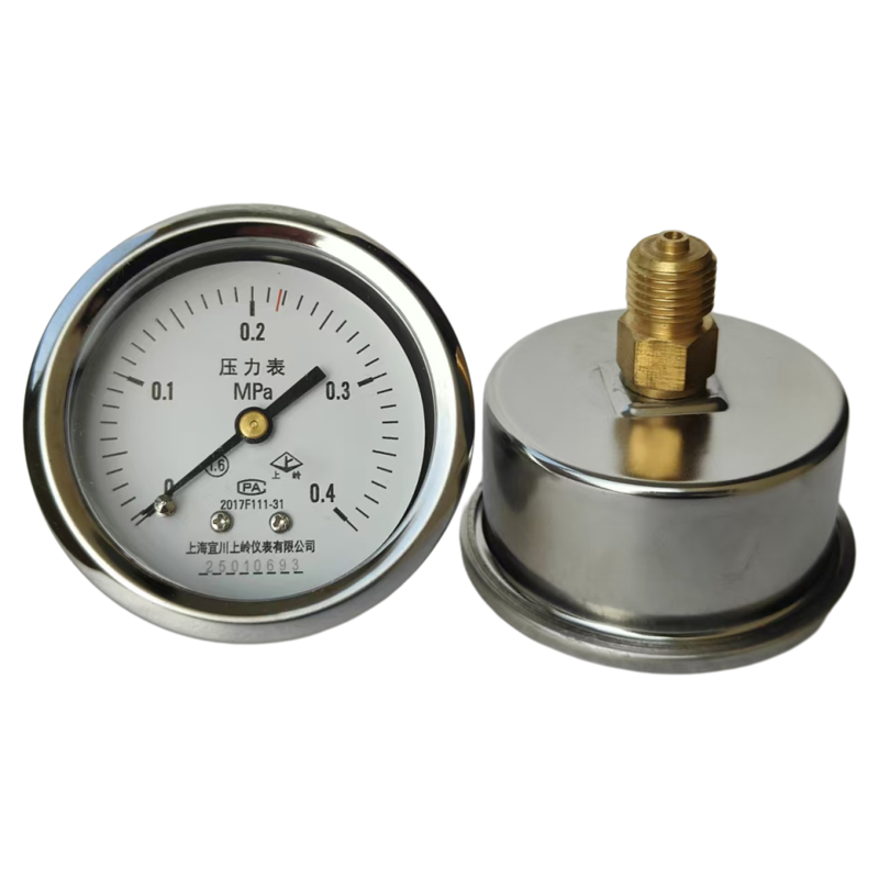 宜川上岭压力表0-0.25MPA上海三申YM5075YX600W高压蒸汽灭菌器0.4