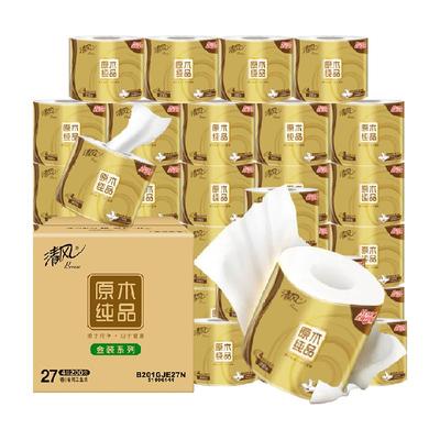 清风4层200g×27卷卷纸