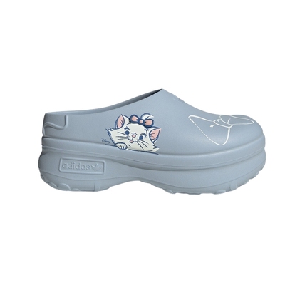 adidas阿迪达斯三叶草迪士尼玛丽猫凉鞋夏女MULE穆勒鞋JR4245