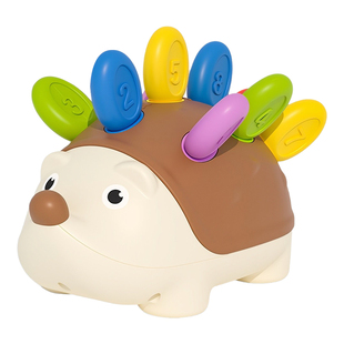 刺猬玩具插插乐男女孩益智早教婴儿积木拼图颜色认知动作协调训练