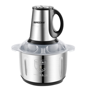 德国大功率绞肉机家用饺馅不锈钢电动多功能料理器打肉蒜蓉搅拌机