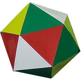 教具正多面体凹凸20面体十二正方体八面大号框架立体几何模型玩具