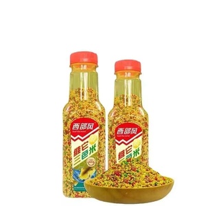 西部风酒米维它三色小米彩米干米野钓鲫鱼黑坑鲤鱼三色诱小米窝料