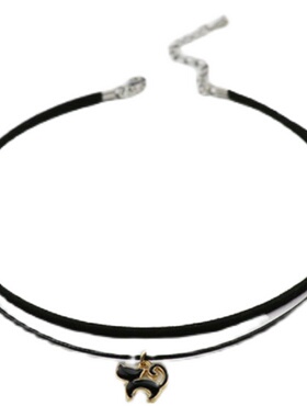 choker猫咪原创青春风项圈锁骨链