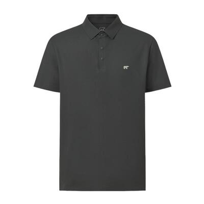 【凉感抗菌】GOLDEN BEAR/金熊2026夏季新品男士华夫格防晒POLO衫