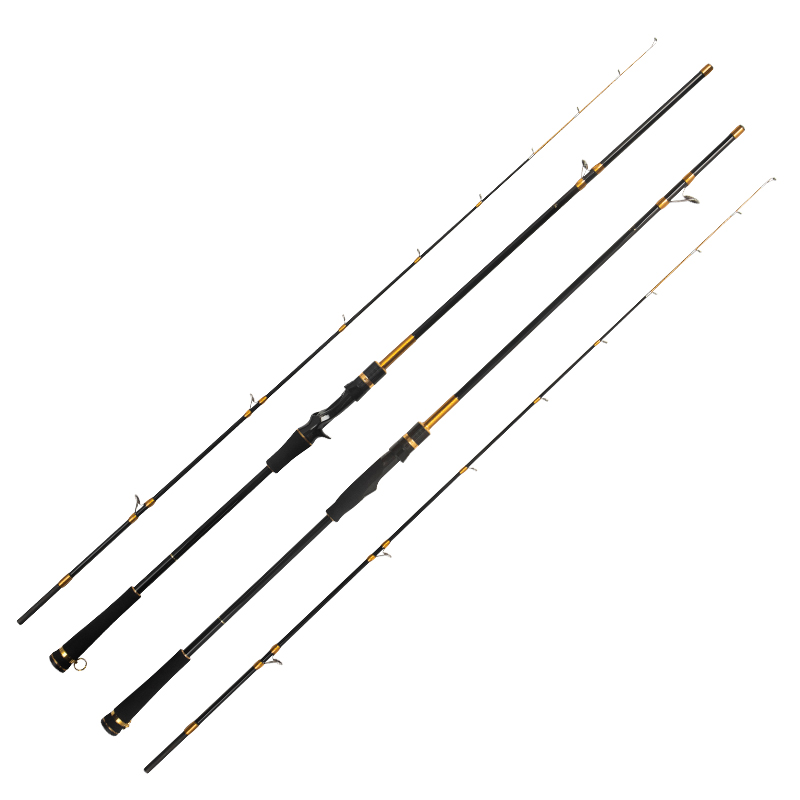 伊酷达星焰二代 XLB轻型船钓竿钛合金竿稍近海船竿小船竿黑黄八带