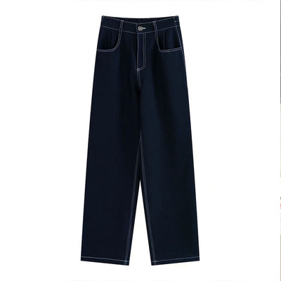 高腰宽松韩版长裤泫雅