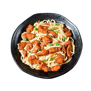 粮农爽口鸡丁拌面料理包160g外卖商家用速食面浇头快餐预制菜肴