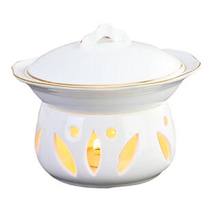 燕窝甜品碗炖盅小米辽参盅碗海参鲍鱼一位翅盅带盖蜡烛加热餐具