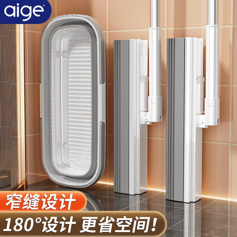 海绵拖把家用一拖净2025棉手卫生间头懒人神器免胶新款拖地洗吸水