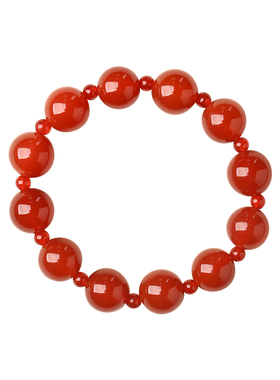 天然红玛瑙本命年手链女款