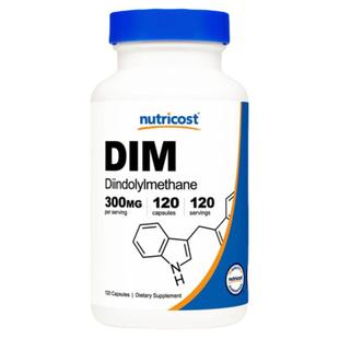Nutricost DIM Plus BioPerine二吲哚甲烷雌激素平衡300mg 120粒