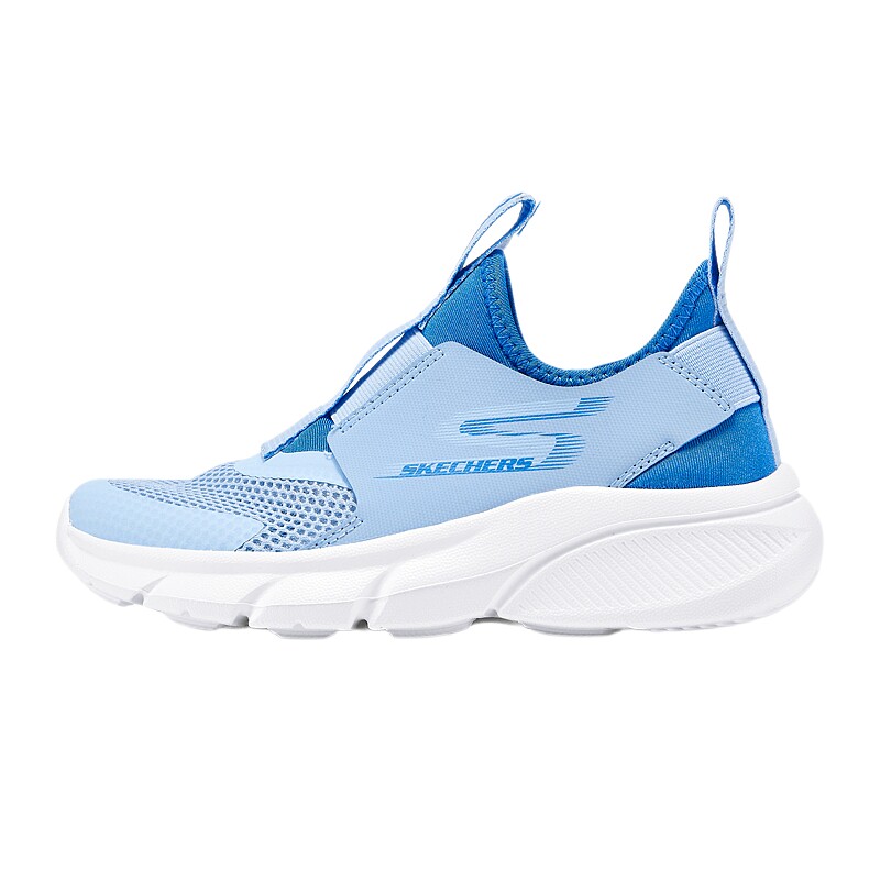 Skechers斯凯奇儿童校园体训鞋夏季一脚蹬跑鞋男童轻便透气运动鞋