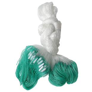 细丝柔丝单层渔网1指1.5指沉网浮网丝网粘网小鱼网白条网100米长