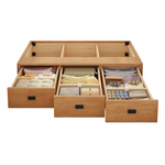 全实木无床头榻榻米小户型双人床卧室三抽储物落地床可支持定制