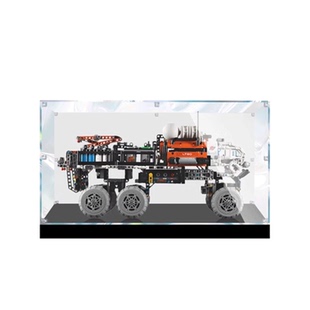 适用乐高42180机械组火星载人探测车透明展示盒亚克力手办防尘罩